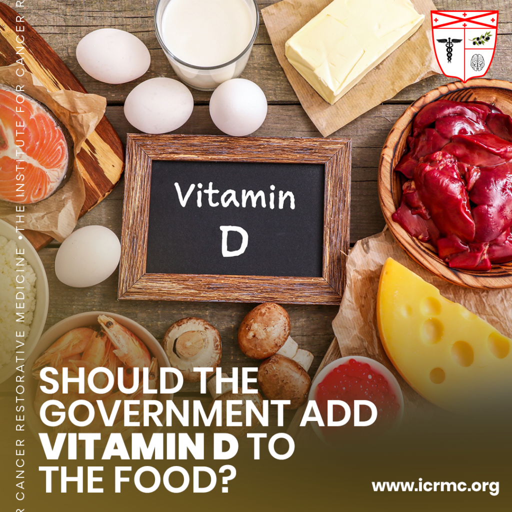Should the government add vitamin D to the food